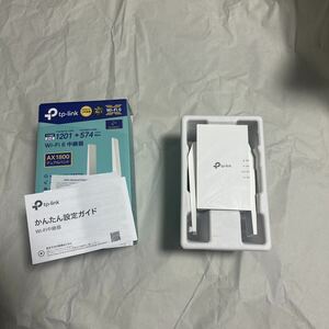 【開封未使用品】TP-link ティーピーリンク AX1800 Wi-Fi 6 無線LAN 中継器 RE605X