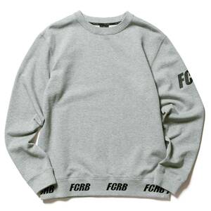 【レターパックプラス対応】 FCRB f.c real bristol エフシーレアルブリストル SOPHNET ソフネット LOGO RIBBED CREWNECK SWEAT スウェット