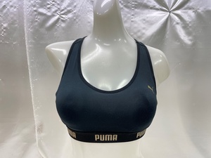 df_0221ｗ【 PUMA プーマ 未使用整理品 】スポーツブラジャー、スポブラ、ブラック、Sサイズ、ＥＣＯ、断捨離下着 ☆★☆