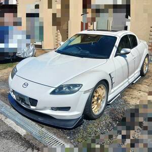 H17 RX-8 タイプS 6MT パールホワイト