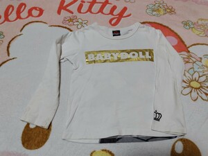 BABY DOLLミッキー長袖T120