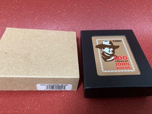 Zippo John Wayne 100周年記念 3777/5000限定品、新品未使用品