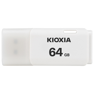 キオクシア USBフラッシュメモリ USB2.0 64GB ホワイト U202｜4582563850330 11-1092
