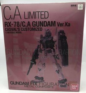 Wd170★バンダイ GUNDAM FIX FIGURATION METAL COMPOSITE LIMITED RX-78 C.Aガンダム Ver.Ka キャスバル専用ガンダム 中古★