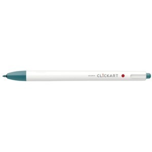 【新品】（まとめ） ゼブラ ノック式水性カラーペン クリッカート ターコイズブルー 0.6mm 【×50セット】