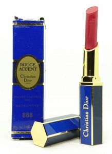 DIOR クリスチャン ディオール ROUGE ACCENT #868 口紅 1.5g ☆未使用品　送料140円