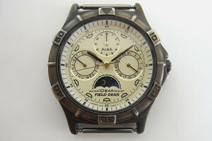 I505-N36-1403◎ SEIKO セイコー ALBA FIELD GEAR V33F-6A80 メンズ クォーツ 腕時計 現状品① ◎