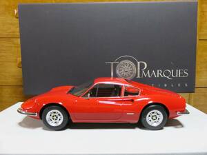 TOPMARQUES (トップマルケス) 巨大！ビッグサイズ♪ 1/12 フェラーリ ディーノ 246 GT (レッド) 世界限定500台 