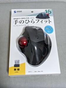 sanwa ワイヤレスマウス トラックボールマウス