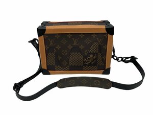 LOUIS VUITTON ルイヴィトン ダミエ ジャイアント ソフトトランク N40381 ショルダーバッグ LVスクエアードコレクション NIGO ブラウン/027