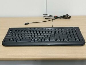マイクロソフト Microsoft　Wired Keyboard 600 USB接続　日本語配列品