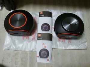 【 JBL Pebbles バスパワードスピーカー：絶好調】　USB/DAC内蔵 ブラック JBLPEBBLESBLKJN