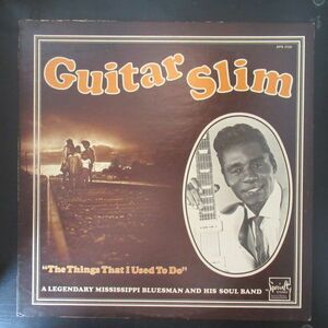 JAZZ LP/US美盤/GUITAR SLIM/THE THINGS THAT I USED TO DO/Z-8140