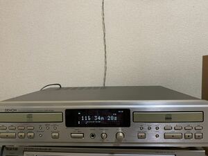 DENON　CDR-W1500　CDレコーダー　Ｗデッキ　オーディオレコーダー　動作品…再生　録音可能　