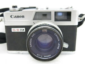 Canon Canonet QL17 G-Ⅲ　QL 　フイルムカメラ　CANON LENS 40mm 1:1.7 【HN009】 