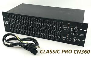 CLASSIC PRO クラシックプロ CN360 バリアブルQ仕様 グラフィックイコライザー【動作品】