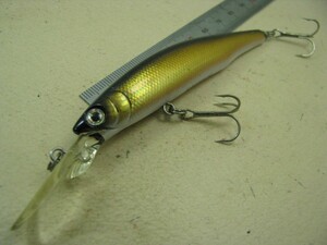 ザウルス レックスミノー 90㎜ クロキンホロ 双 SAURUS rex Minnow 桜鱒 TroutMinnow