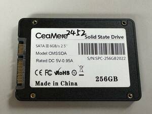 CeaMere SSD 256GB 【動作確認済み】2452　 