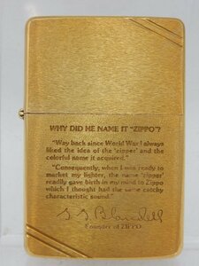未使用品？Zippo 1937レプリカ ダイアゴナルライン 初代社長メッセージ 1989 1