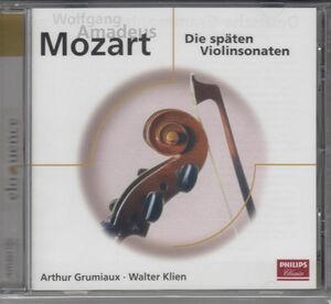 [CD/Eloquence]モーツァルト:ヴァイオリン・ソナタ第32,33&35番/A.グリュミオー(vn)&W.クリーン(p)