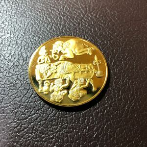 仏教美術の至宝 メダルコレクション 24K 925銀 限定メダル 記念メダル フランクリンミント 限定秘蔵版 托胎霊夢図浮彫