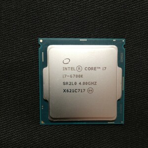 インテルCore i7 6700k付属品なし