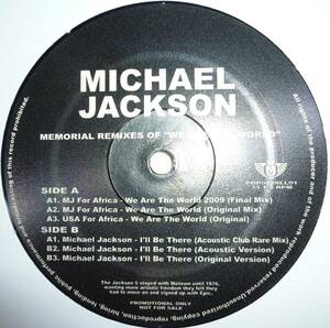 MICHAEL JACKSON　MEMORIAL REMIXES OF 