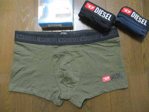 ☆DIESEL/ディーゼル☆未使用 ボクサーパンツ 3枚セット サイズ：XL UMBX-DAMIENTHREEPACK BOXER 3PACK