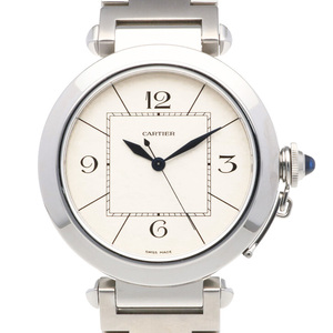 カルティエ CARTIER パシャ 42 腕時計 ステンレススチール W31072M7 メンズ 中古 美品