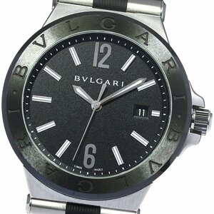 ブルガリ BVLGARI DG42SC ディアゴノ セラミック デイト 自動巻き メンズ 保証書付き_794555