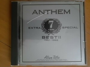 ANTHEM bestⅡ　1981-1992