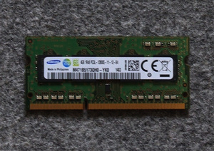 SAMSUNG 4GB DDR3L PC3-12800S-11-12-B4 DDR3 PC3L 4GB