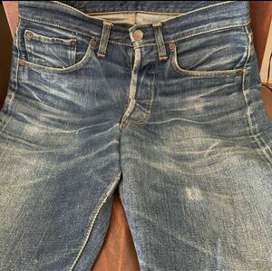 LEVIS リーバイス 501XX 革パッチ（1953〜1954年）オリジナル　両面赤タブ　29インチ