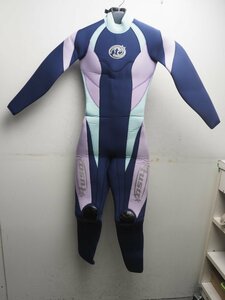 USED TUSA ツサ ウェットスーツ レディース 5mm 166cm/50kg 平置きサイズ:胸囲39cm 腹囲31cm 尻囲41cm ランク:AA ダイビング用品[N56811]