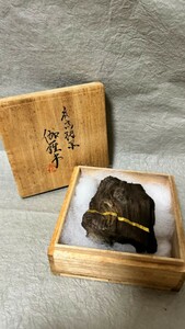 時代物　最高級品『伽羅木』金札　87g 伽羅 ベトナム産 香道具 香木 お香 香炉 聞香 お焼香 茶香道具 黒油　中国美術