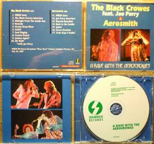 (BLACK CROWES &) AEROSMITH A RAVE WITH THE AEROCROWES & Classics Live Complete