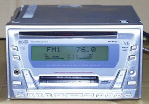 ★完動品 保障付★ JVC KW-MZ64 ★ 前面AUX・CD-R・CD-RW・MD ★