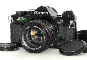 ★１スタ・希少★ CANON キヤノン AE-1 PROGRAM ボディ NEW FD 50mm F1.2 L 露出計・シャッター全速確認 #C481