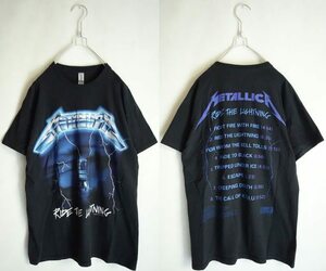 METALLICA RIDE THE LIGHTNING メタリカ TシャツM☆2017年製 正規品 GILDAN