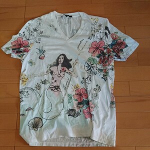 GUCCI マーメイドプリントTシャツ L