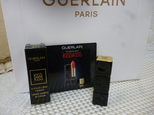 保管品☆未使用 GUERLAIN☆ゲラン KISS KISS キスキス＜リップスティック＞344 ミニサイズ 14g