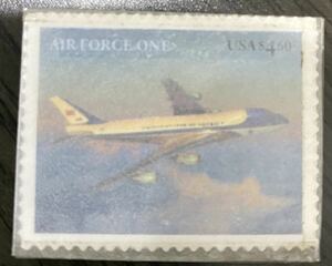 海外切手 アメリカ合衆国 大統領専用機 セルフ糊　2007発
