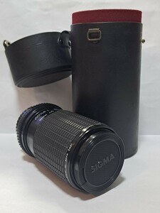 SIGMA シグマ ZOOM 1:4.5～5.6 f=80～200mm MULTI-COATED レンズ FOR PENTAX-K