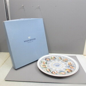 R　WEDGWOOD　MILLENNIUM　2000年　ART　MUSIC　プレート皿　現状品　売り切り 