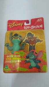 【☆TN－302】中古品/激レア/Hasbro/DiSNEY/Lilo&Stitch/リロ&スティッチ/スピッティンステッチフィギュア【HK】