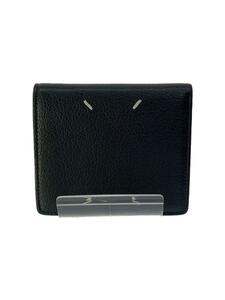 Maison Margiela◆2つ折り財布/レザー/BLK/メンズ/sa1ui0009/Small Flip Flap Wallet