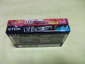 ■未開封■カセットテープ　TDK DJ1 DISC JACK 60+64　ノーマル●2本セット