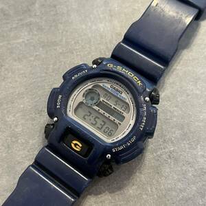 稼働品 G-SHOCK/Gショック 海外モデル デジタル腕時計 DW-9052-2VDR ネイビー　ラバーCASIO カシオ 