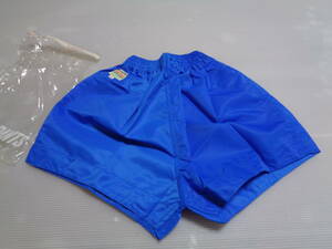 L 　青　color pants 　ナイロン１００％ 　短パン　ショートパンツ 　未使用