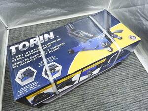 【新品】TORIN トリン★3トン アルミハイブリッドジャッキ 最大荷重3000kg 底床ガレージ フロアジャッキ フットペダル付★未開封品 NR1443